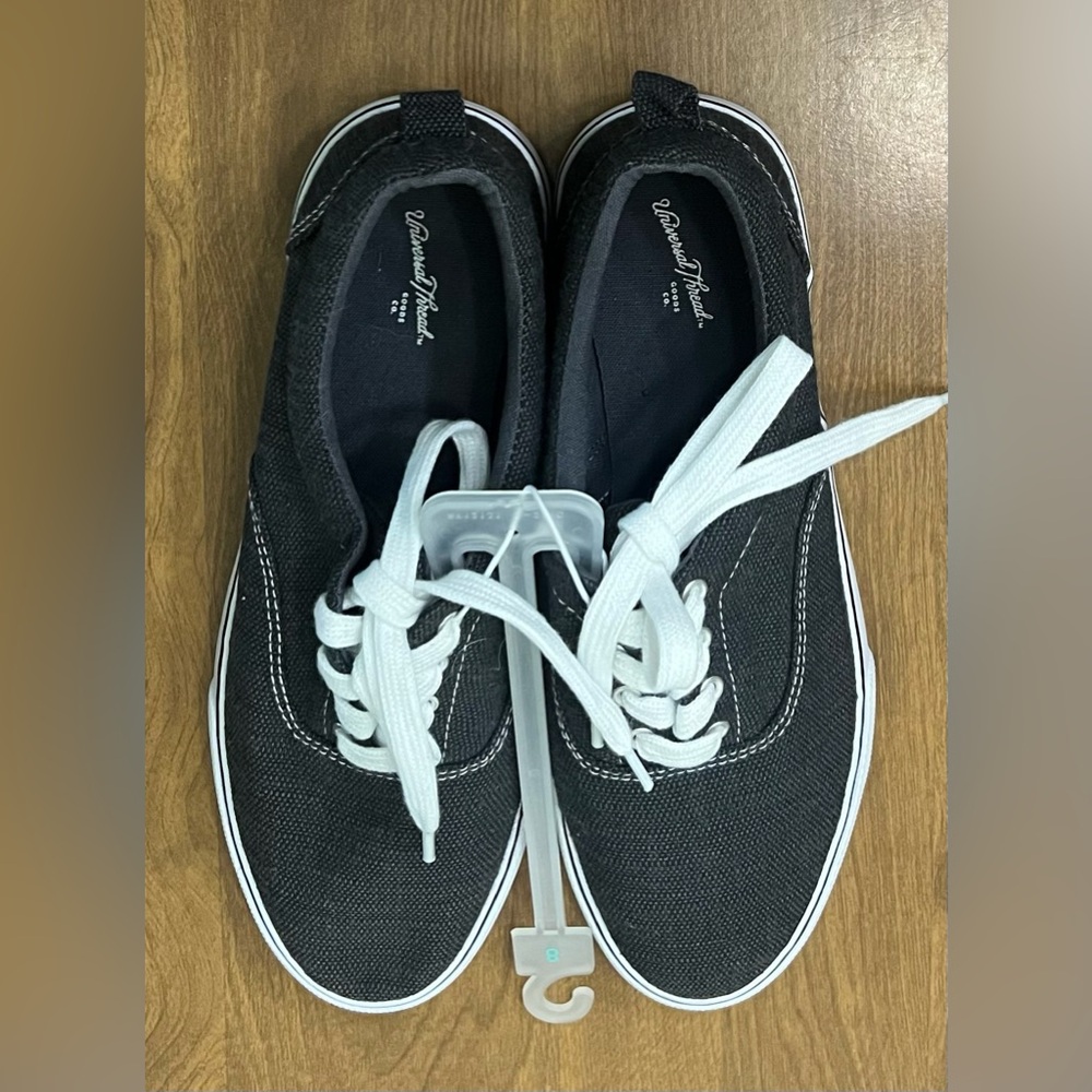 Canvas Lace-Up Sneakers
